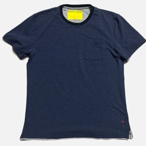 Descendant of Thieves Men's Size XL Heathered Blue Short Sleeve Shirt